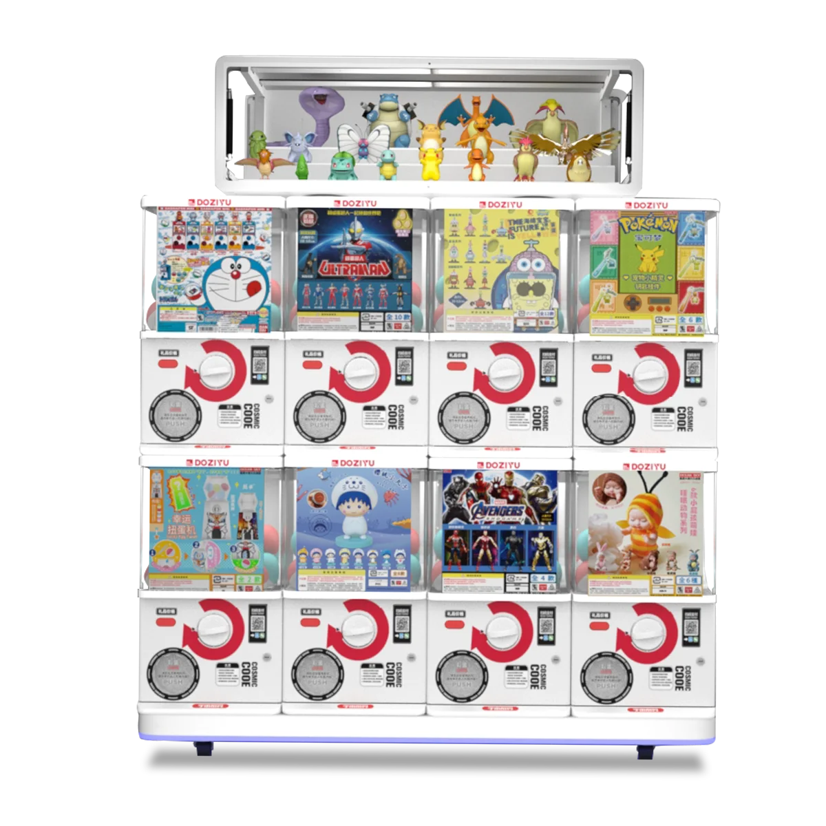 Páil Gachapon Gashapon Machine Capsule Gacha Vending Machine do Thorthaí Móraíochta Capsule Cluicí