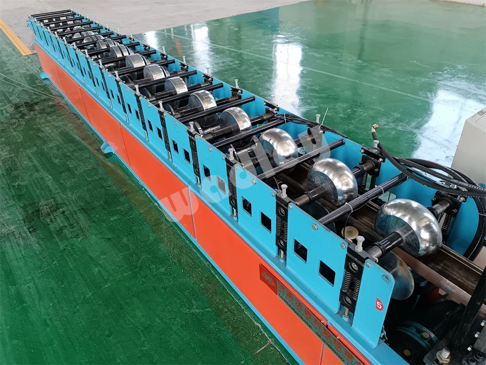 Downspout Gutter and Elbow Rain Water Steel Downpipe Spout Roll Forming Machines Metal Water Downspout Gutter Making Machine