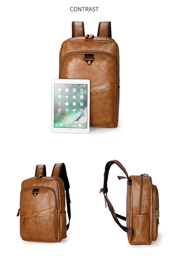 2023 Hot Selling Wholesale Leather Backpacks Vintage Smart Leather