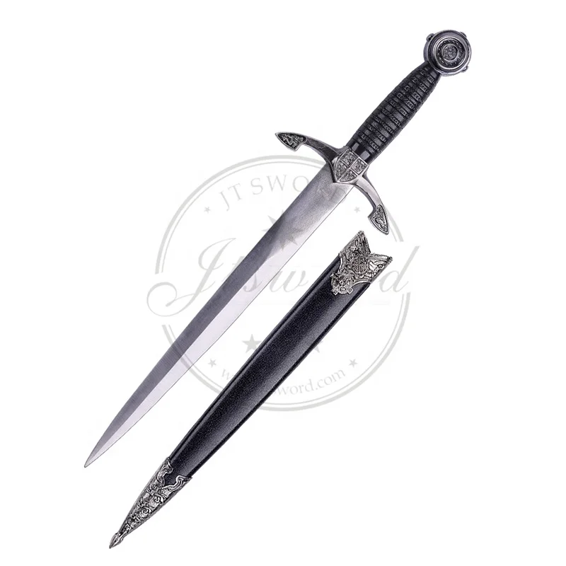 アンティークシルバー中世ブラックプリンス機能的な剣 Buy 中世短い剣 機能剣 アンティーク剣 Product On Alibaba Com