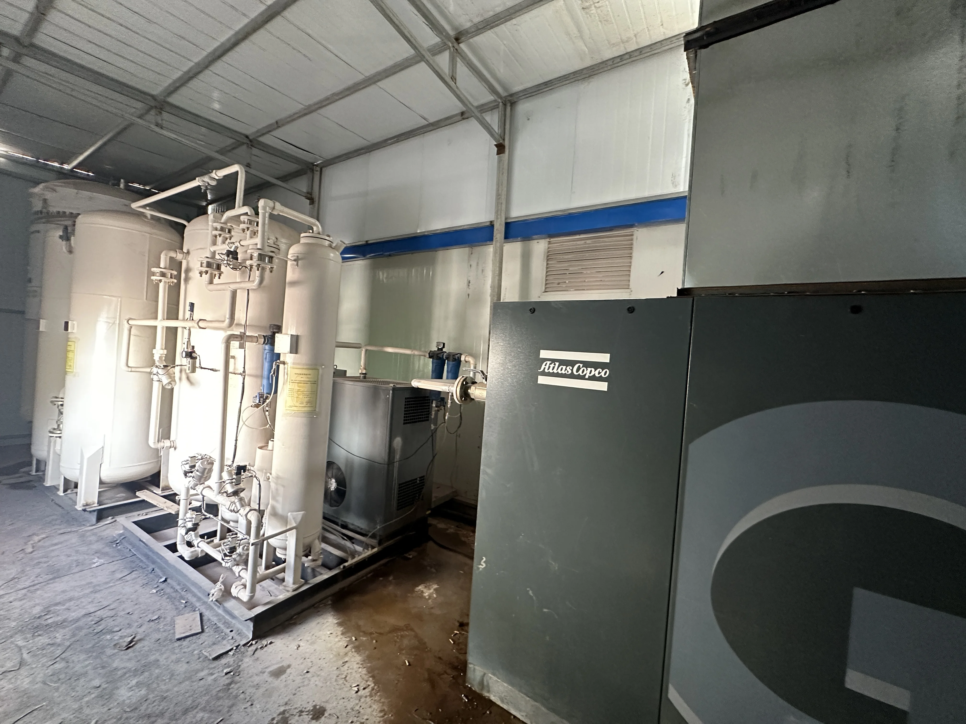Low Energy Oxygen Generator Device Mobile Oxygen Gas Generating Equipment for Glass Blowing
