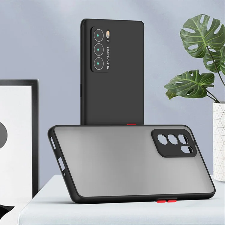 Матовый чехол Smoke Для мобильного телефона Oppo Realme 6 pro, жесткий чехол для телефона Oppo Realme Narzo 10A C3 C11, чехол с защитой камеры