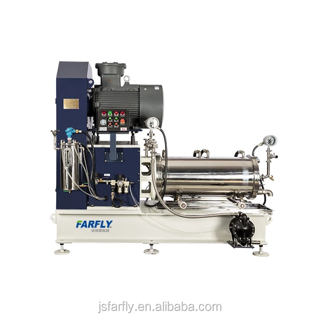 SHANGHAI FSP High Flux Horizontal Bead Mill Sand Mill in Paint Industry