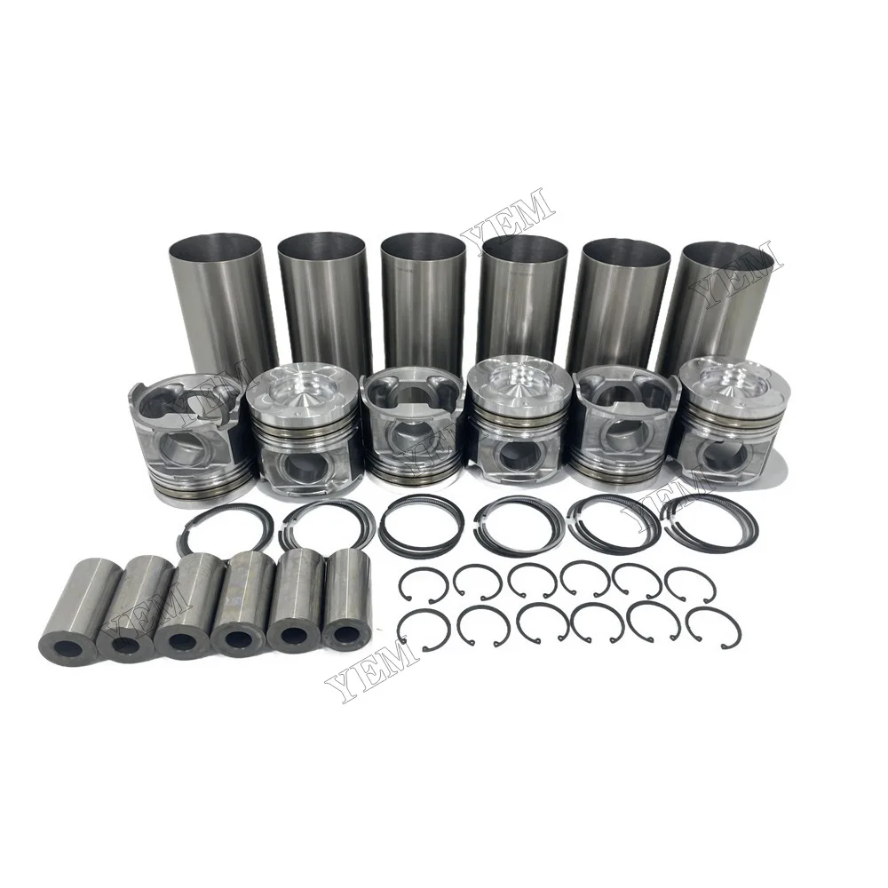 Cylinder Liner Kit Suitable for Isuzu 6WG1 Engine Parts OEM Engine Parts 4