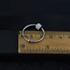 E010-Silver 2  (One no ear hole an earring)