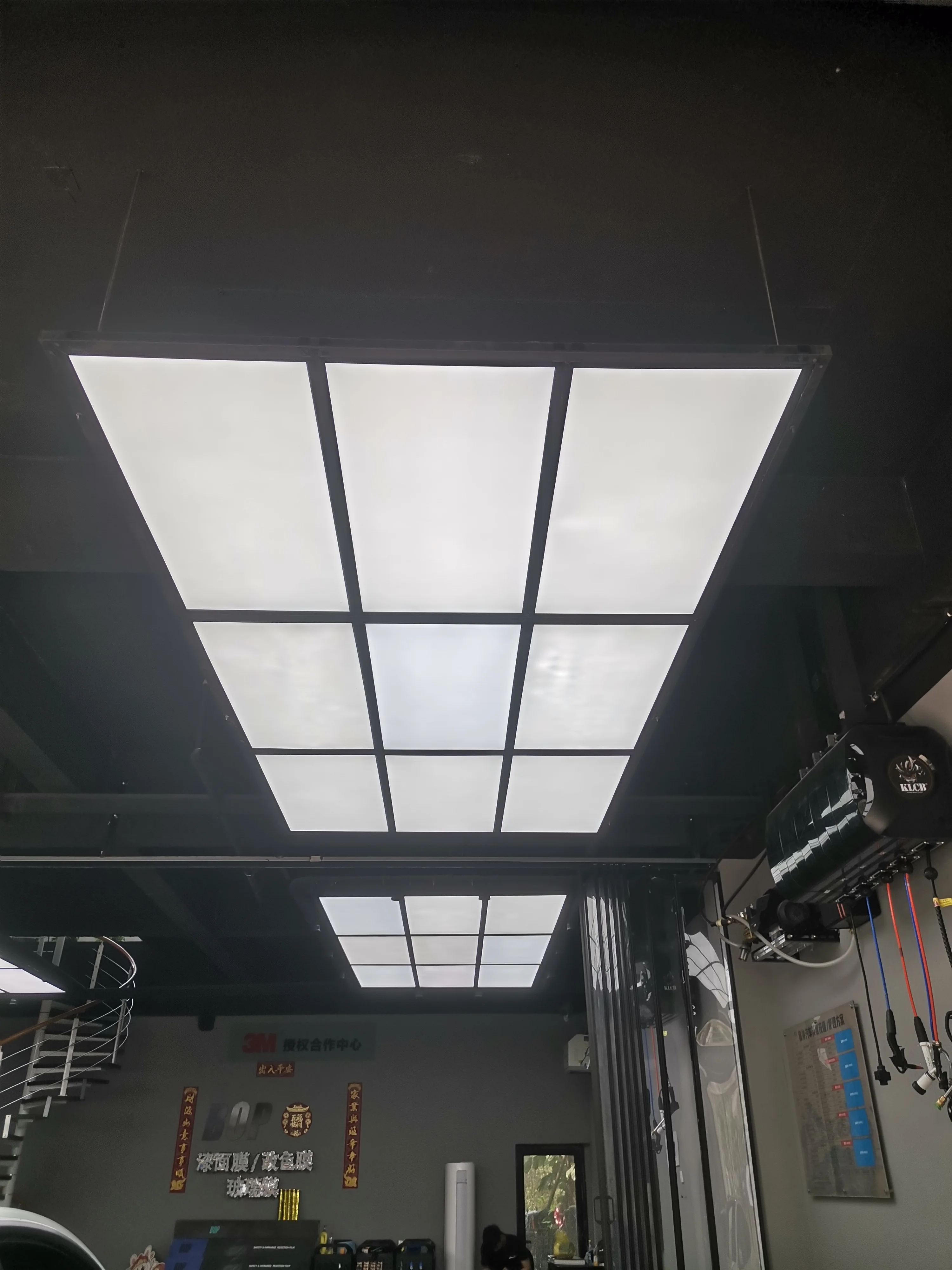 Scarcity Led Ceiling Detailing Light Hexagon Lights - Buy Led Garage ...