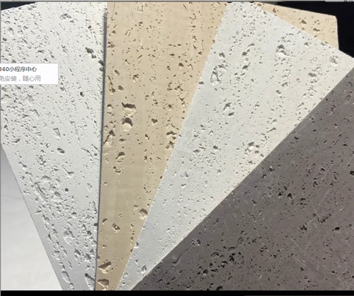 Flexible Stone Rammed Earth Wall Board - Waterproof & Eco-friendly