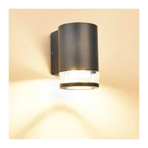 Vertak Modern Black  Garden Decorative Light Water Proof Aluminum Outdoor Indoor Wall Light