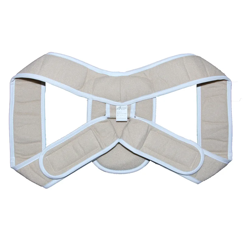 BZ-007 Upper Back Posture Corrector Brace Fabric Clavicle Support for Fractures Sprains Shoulder Protection