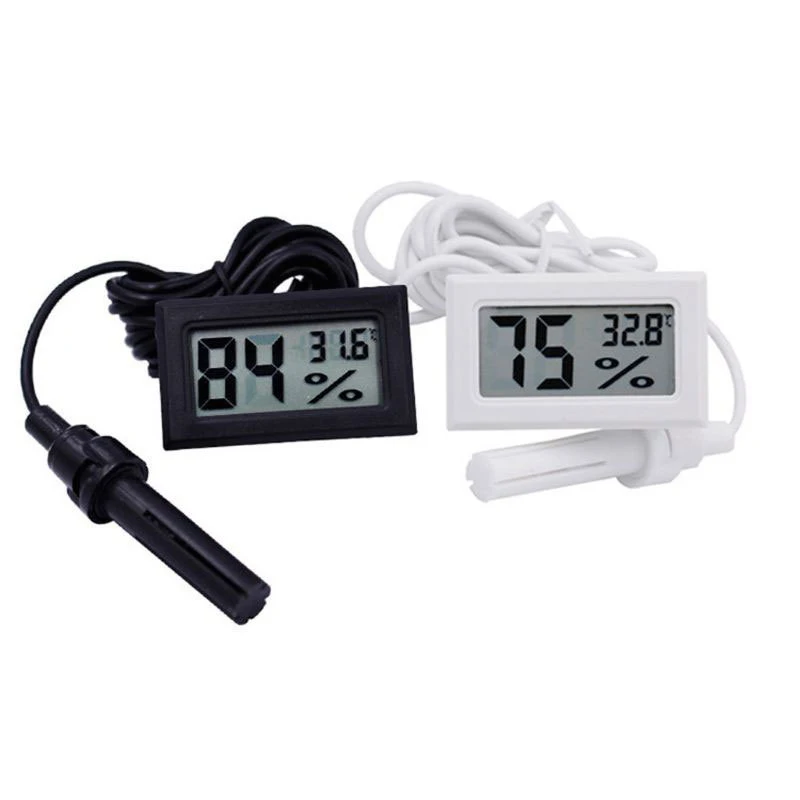 Egg Incubator Thermometer, Digital LCD Thermometer Hygrometer Temp Humidity  Monitor Meter for Egg Incubator Pet Keeping