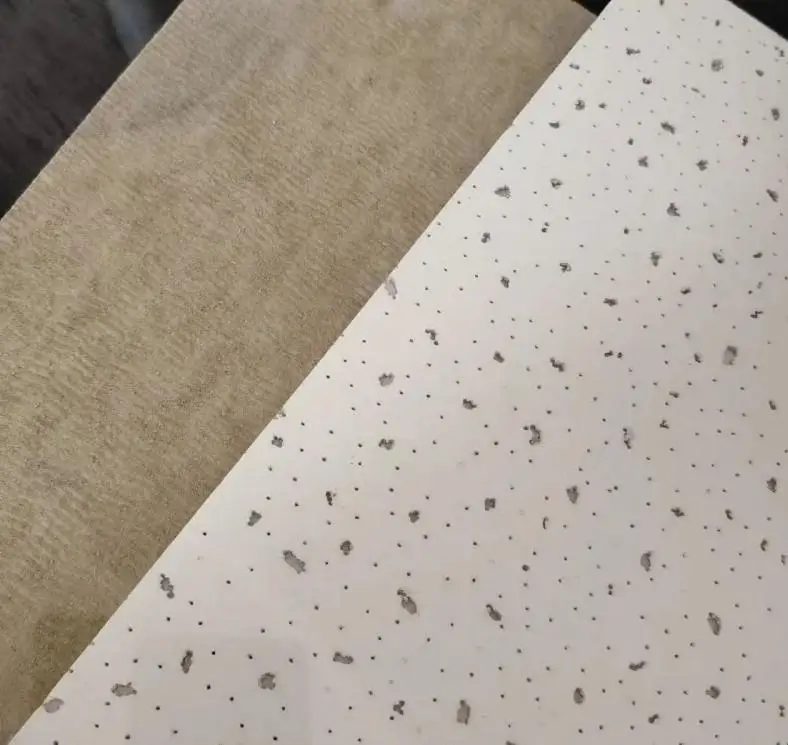 4x8 Mineral Wool Ceiling Panels Sound Absorption Suspend Ceiling Mineral Fiber Board