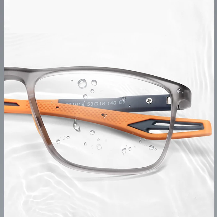 Full Rim Square Optical Glasses Men Frame Sports Prescription