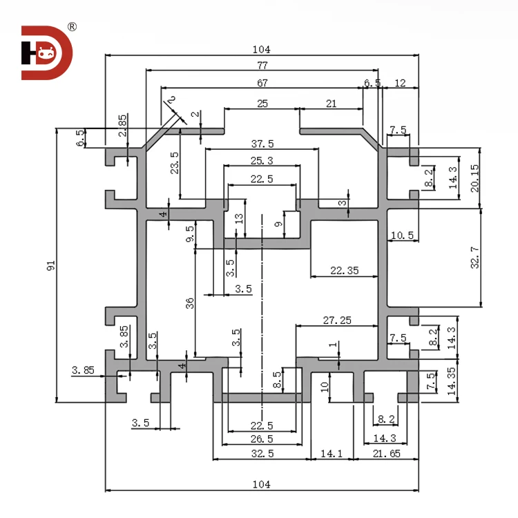 product 91104 speed chain extruded industrial aluminum profile 3x speed 381 pitch bs30 c212a aluminum alloy guide rail-3