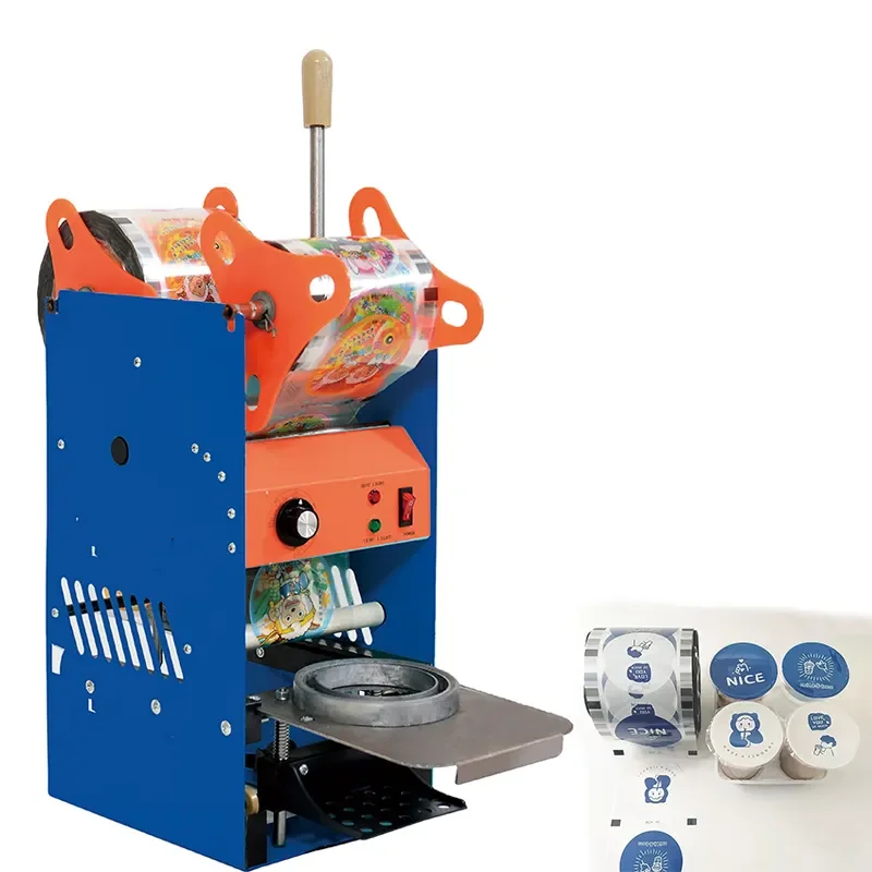 Хорошее качество ручная машина для запечатывания стаканчиков йогурта boba пластиковая чашка