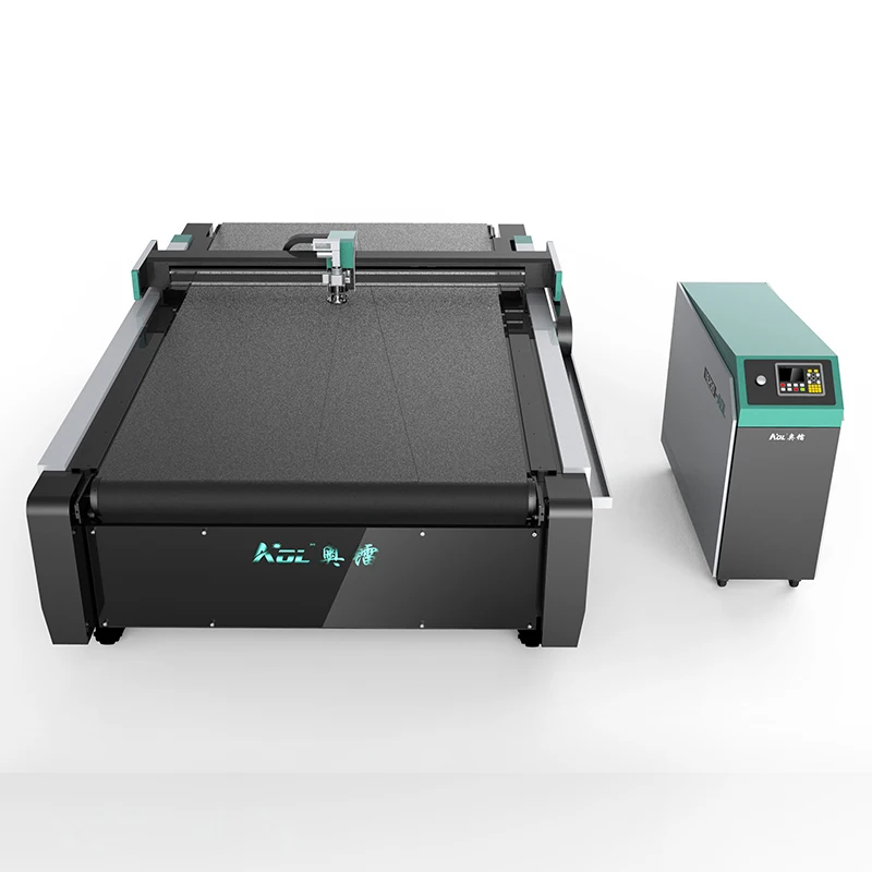 1625 Digital Automatic Oscillating Apparel Pattern/textile/cloth/garments Round Knife Cnc Upholstery Fabric Cutting Machine