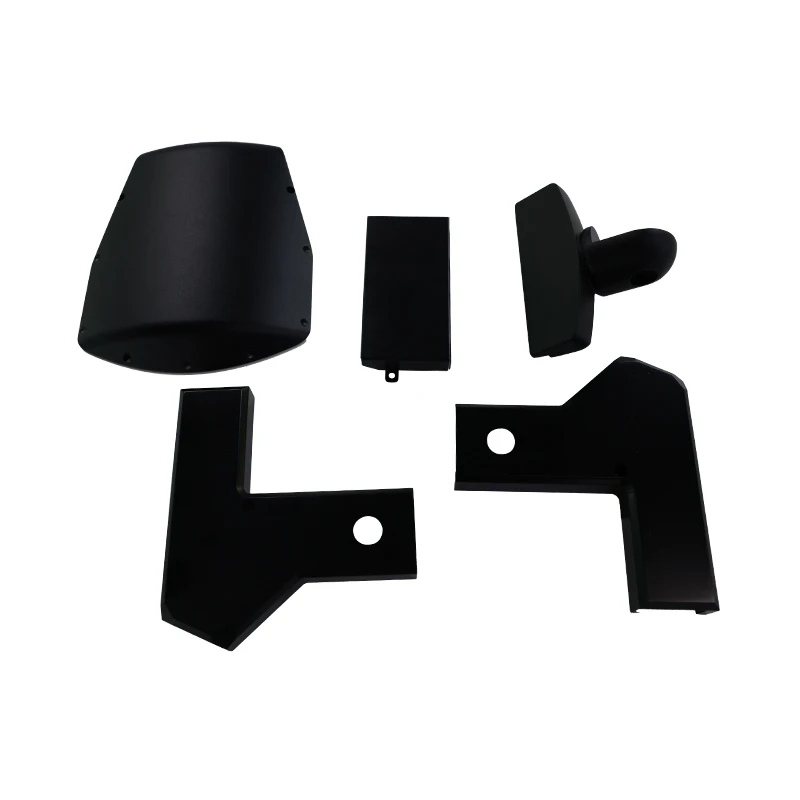 Close-up of sheet metal bracket manufacturing