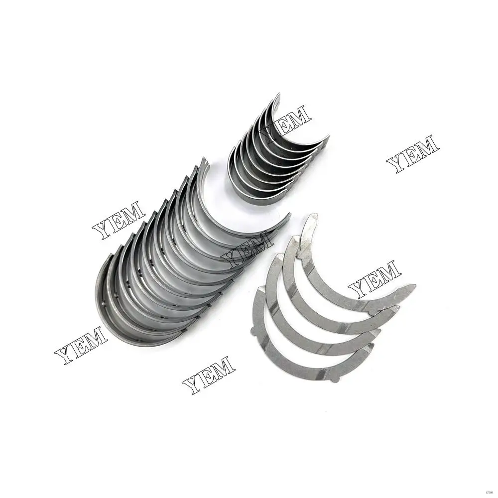 4JK1 Engine Bearing Set for Isuzu Machinery Engine for Isuzu Main Bearing and Connecting Rod Bearin Kit & Thrust Washer Set