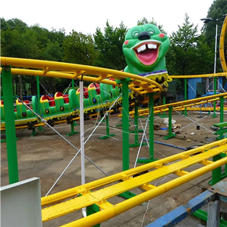 Amusement rides16席グラスファイバーローラーコースター販売のため