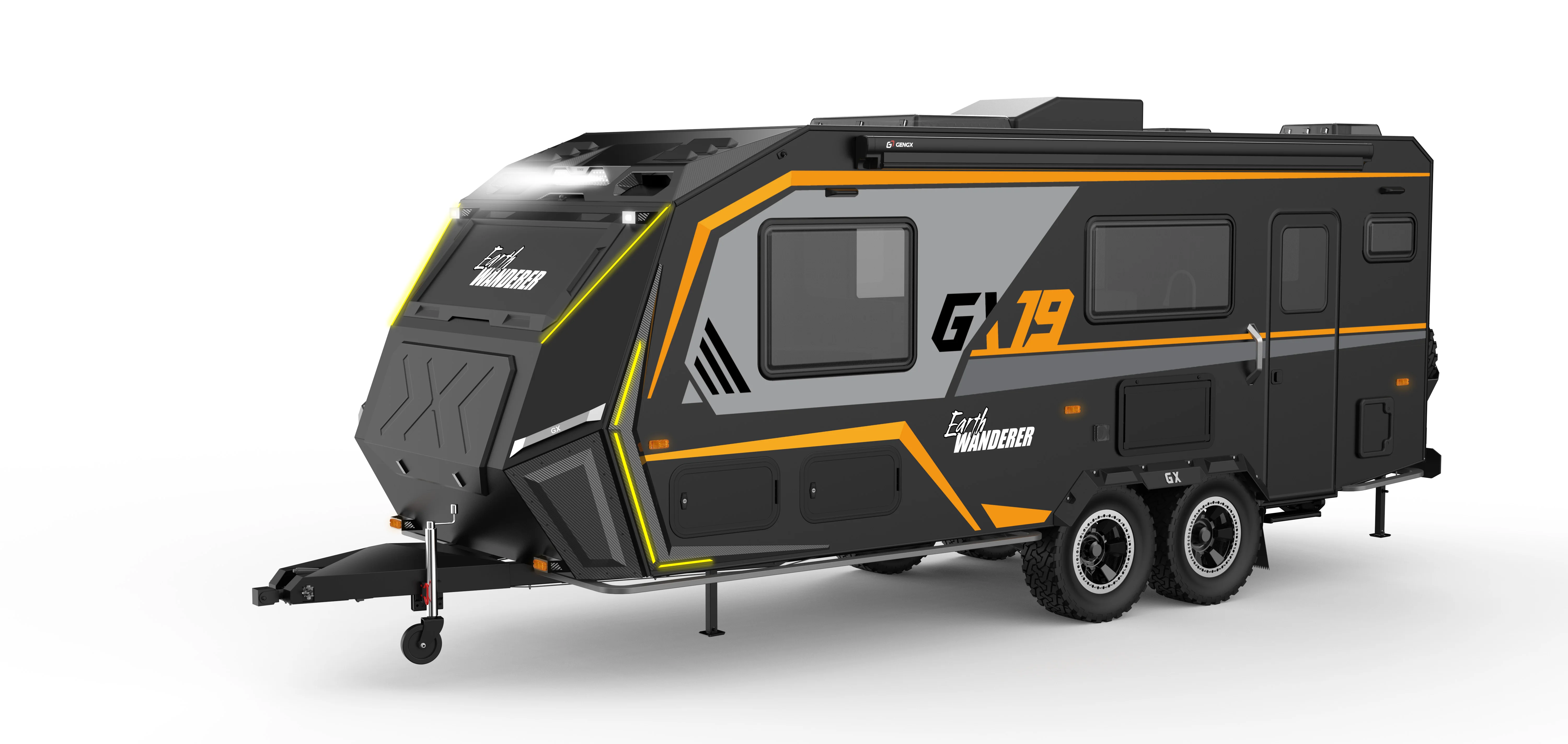 High Quality Motorhome Off Road Caravan Trailer Camper Rv Camper Van ...