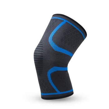 Customized Breathable Elastic Nylon Sport Knee Sleeve knee brace support