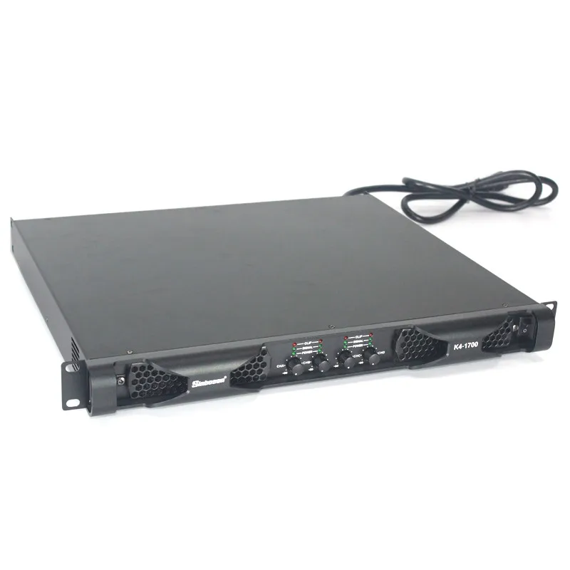 Sinbosen Audio Amplifier Manufacture K4-1700 Amplifier Kara Oke Amplifiers  5000w Mono Block Class d