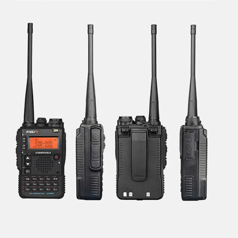 MINI VHF UHF Transceiver Waterproof Two Way FM Radio Long Range Portable Radios Walkie Talkie