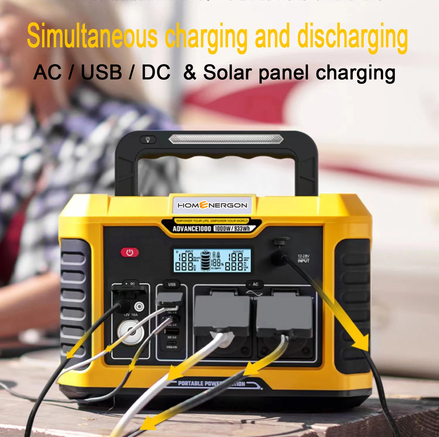 Enerlution 、 Hybess - China Factory 24V Lithium Battery Protable Station Protable Protable Station 14