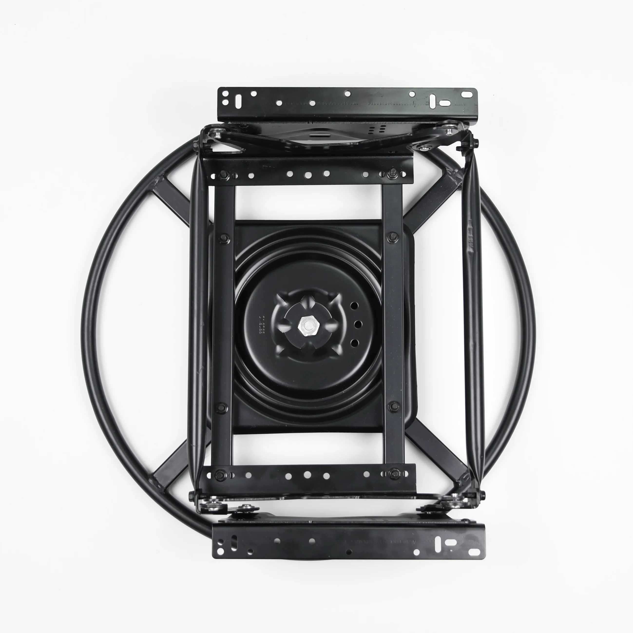 Black Steel 22 Inch Replacement Swivel Glider Ring Base Sofa Manual