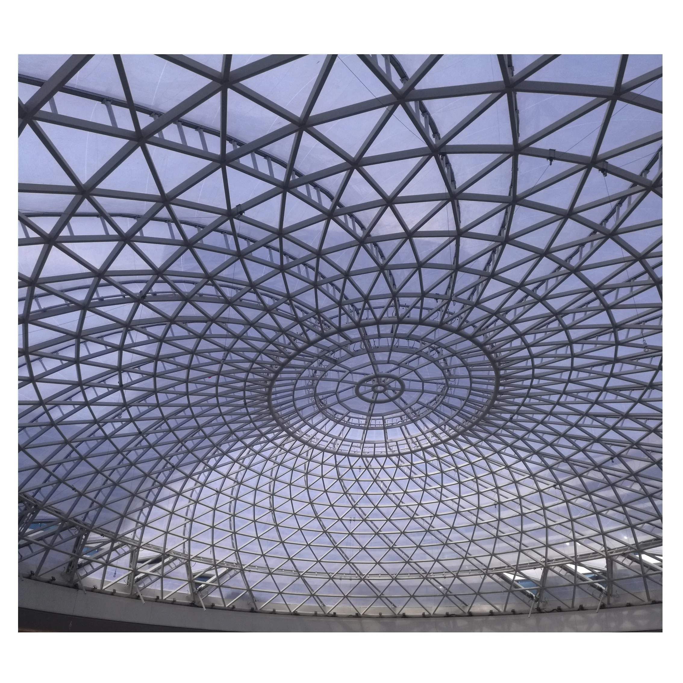 Prefabricated Steel Dome Structure Space Roof Truss for Church Building