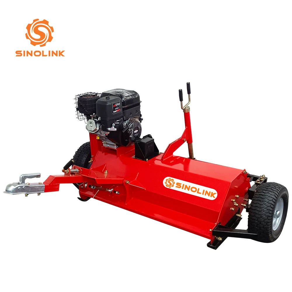 Single Cylinder Self Powered Tow Behind Flail Mower Lawn Mower Blade