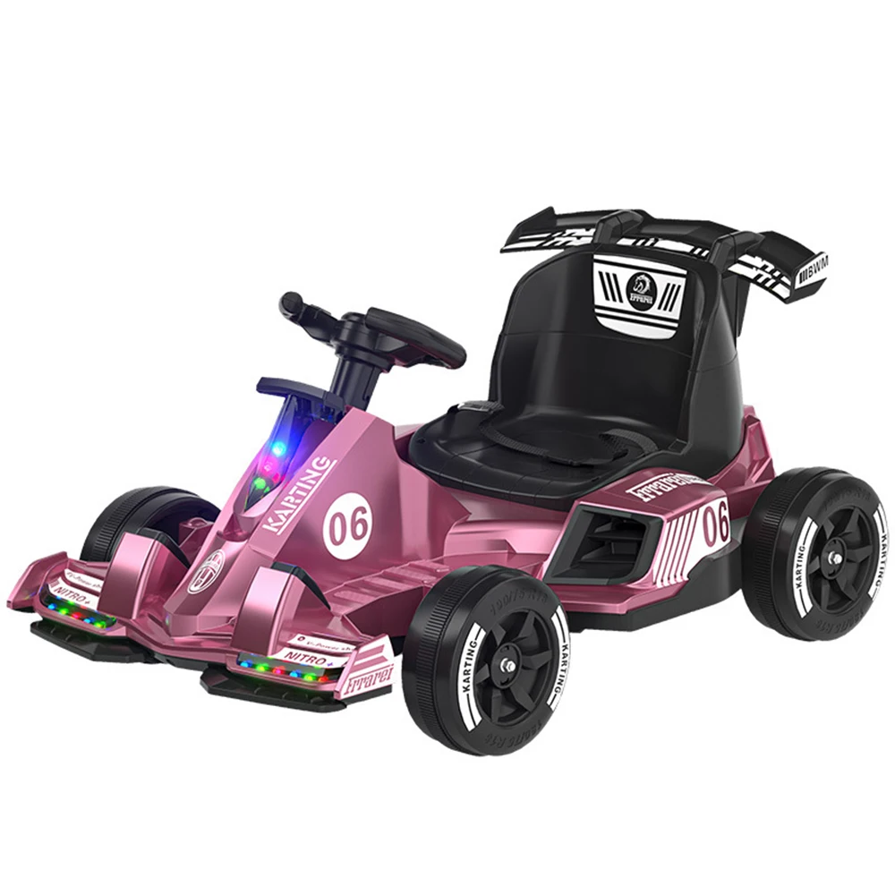 Children 1-6 Years Old Electric Four Wheel Drifting Boys Girls Remote Control Metal Battery-Powered Kid's Car