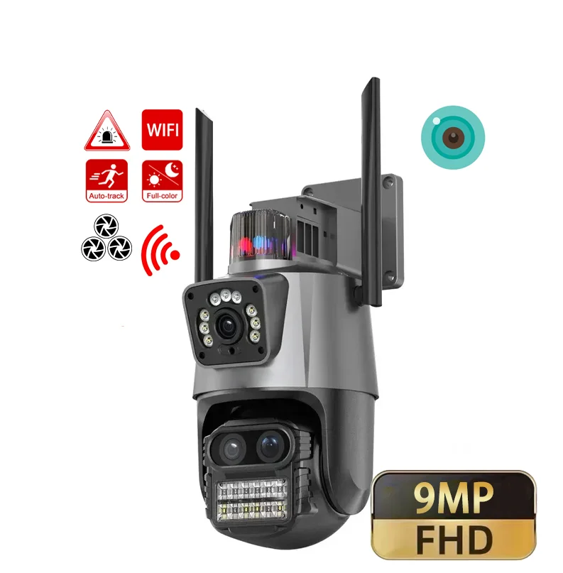 Wifi Camera With Optical Zoom IFITech Lens Wired WiFi 16MP PTZ