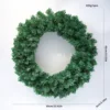 PVC green garland 60cm