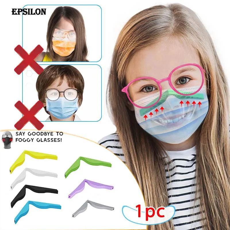 face mask with nose bridge for glasses