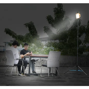 106 Inch Outdoor  Camping Lantern Stand Folding Lamp Floor  Tripod  Aluminum Finishing Tripod Standing Live Streaming Tripod detail image