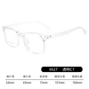 Transparent color glasses frame