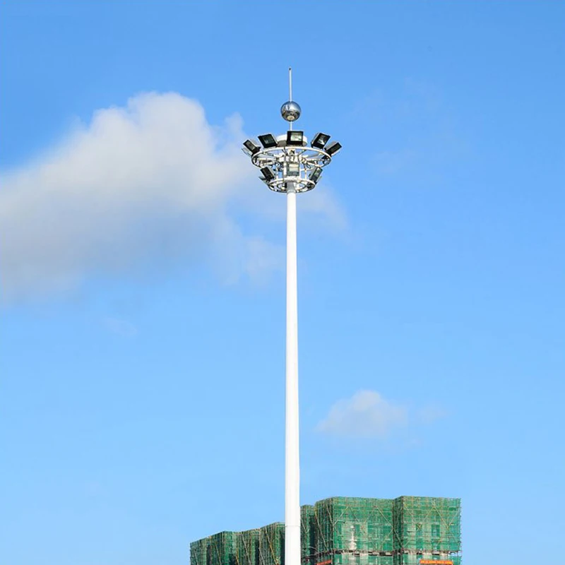 Factory Price 15M 20M High Mast Stadium Street Lamp Lighting Pole