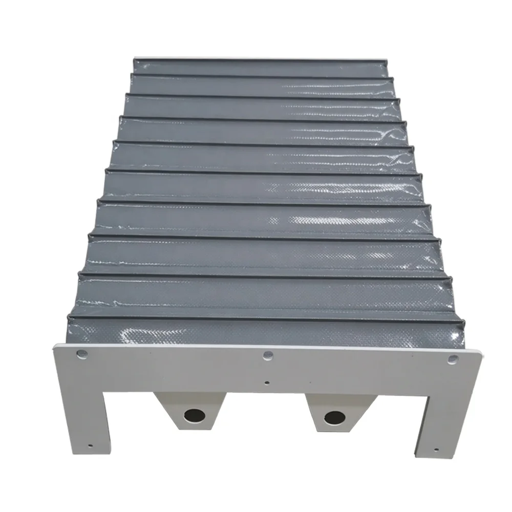 Cnc Plastic Accordion Linear Guide Rail protection Slideway Cover Bellows Way Cover