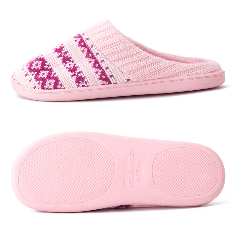 
Женские домашние вязаные Шлепанцы из пены с эффектом памяти 