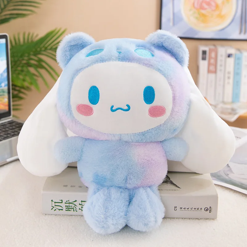 San-rio Plush 23cm Cute Kuromi Plush San-rio Home Decoration Stuffed PP Cotton Custom Plush Mymelody Best Gift for Kid