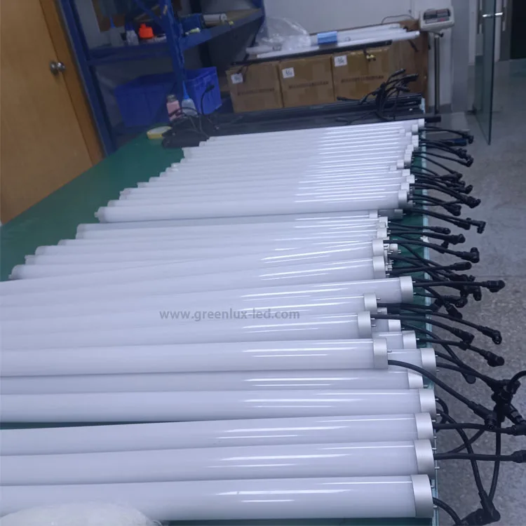 DMX Led Pixel 360 Degree Led Video Tube Pixel Light bar Dmx Outdoor