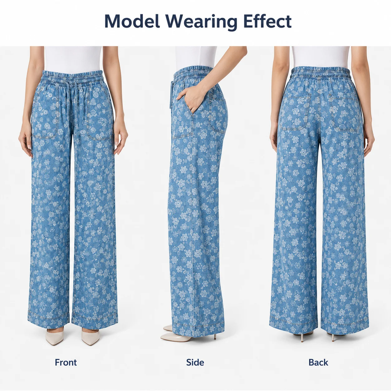 American Retro Casual Breathable Jeans for Kids Colorful Streetwear Denim Pants Straight Leg Stretch Fit with Rivet