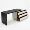 Black Oak + Gloss  white
