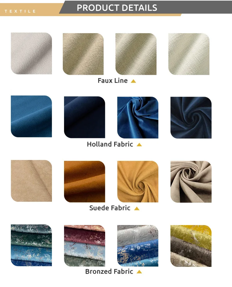 Sofa Fabric Holland Velvet Printing and Glue Emboss Decorative Fabric for Chair Pillow Eco-friendly