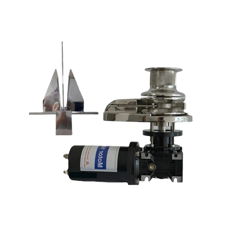 Power 24v 12v Electric Boat Anchor Winch Wholesale Windlass 600w 1000w