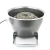 Griglia Elettrica BBQ con Scarico Fumi Superiore Argento 220V