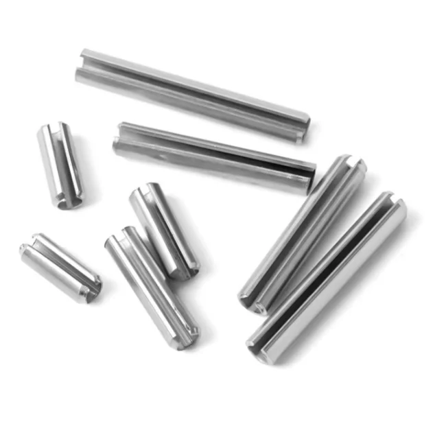 product custom made precision spring steel slotted elastic pin din 1481cylindrical locating pin-66