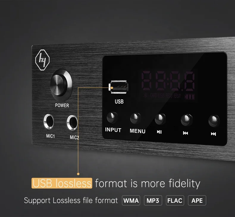 AV-260 Профессиональный Hi-Fi стерео мини 2-канальный приемник и усилитель высокой мощности BT 5 0 Класс D интегрированный аудио набор для дома