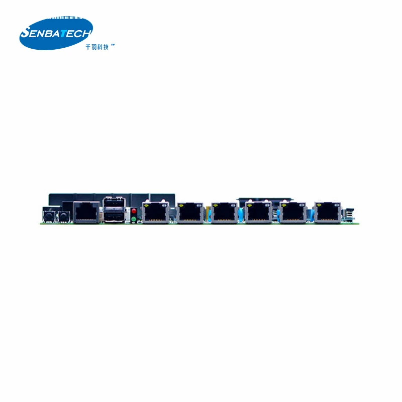 DDR3L Ram Compatible Motherboards with Celeron J1900 SIM Slot 6 GbE PS2 SOC Firewall Motherboard