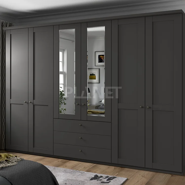 2024 New Designed  Armario De Dormitorio Corredizo De Madera Moderno Modular Modern Bedroom Furniture Wardrobes